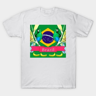 Nation Brazil the Republic of Christ the Redeemer Rio de Janeiro T-Shirt